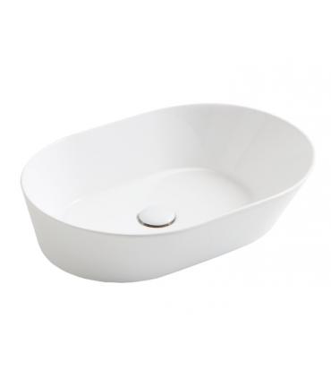 Lavabo da appoggio ovale Simas serie Wave art.WA02