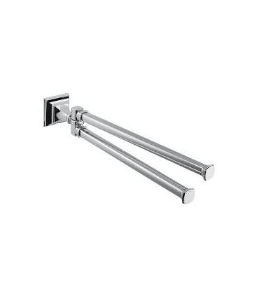 Porte-serviettes articule' double Colombo portofino B32120CR chrome