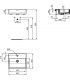 Lavabo semincasso Ideal Standard serie Extra T3735