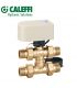 Vanne de zone a' sphere trois voies et tete by-pass, Caleffi       644