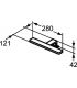 Ideal Standard LED mirror lamp T3190AA