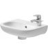 Duravit, lavamani monoforo dx da 36 cm, D-Code, art.0705360008, bianco