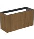 Ideal Standard Conca 2-drawer veneered cabinet without top