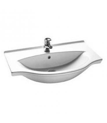 Wall mounted washbasin 75 cm single hole collection Sophie