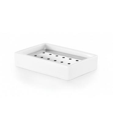 Porte-savon a' poser collection beta Saon collection 44032.09 blanc