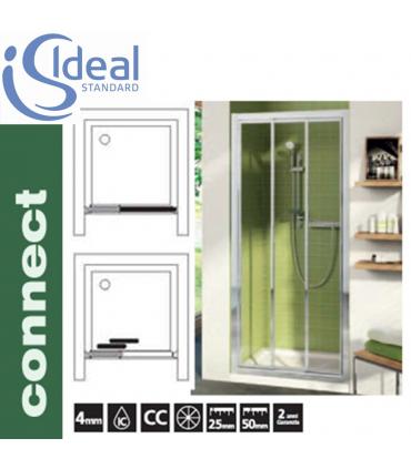 Sliding door with 3 doors for shower box Connect/P
