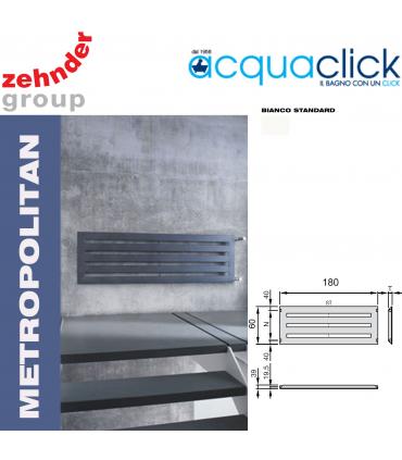 Radiateur Zehnder Metropolitan horizontal connexion S040