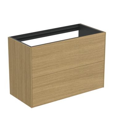 Ideal Standard Conca 2-drawer veneered cabinet without top