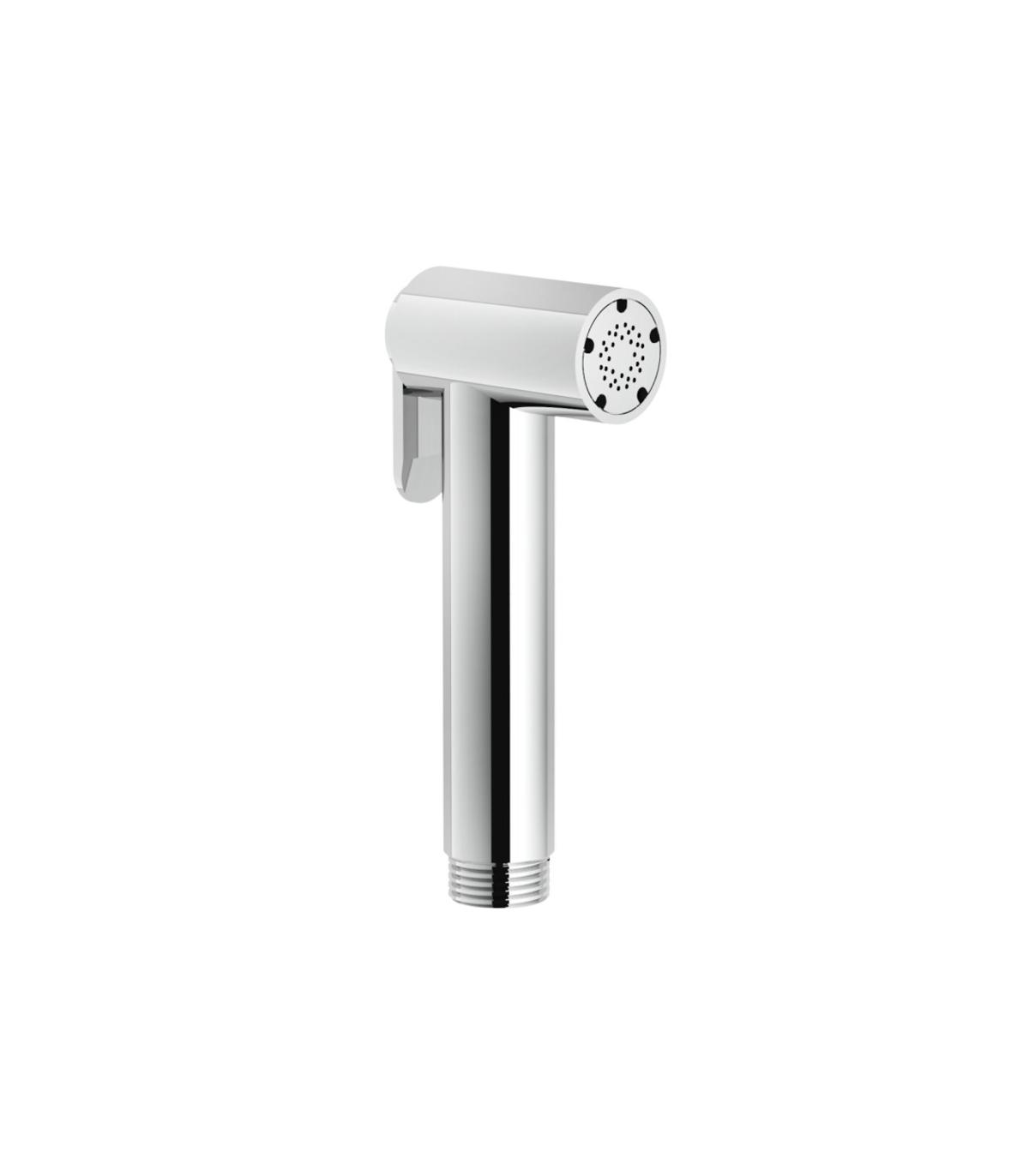 Douchette pour wc avec bouoton pour uso bidet, chrome Nobili AD142/132