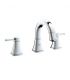 Traditional tap 3 holes high spout for washbasin Grohe grandera