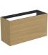 Ideal Standard Conca 2-drawer veneered cabinet without top