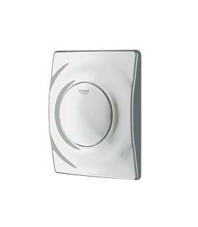 Plaque 1 bouton pour urinoir, Grohe collection Surf