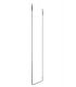 Porta salviette a soffitto Gessi Goccia altezza 180cm art.38142