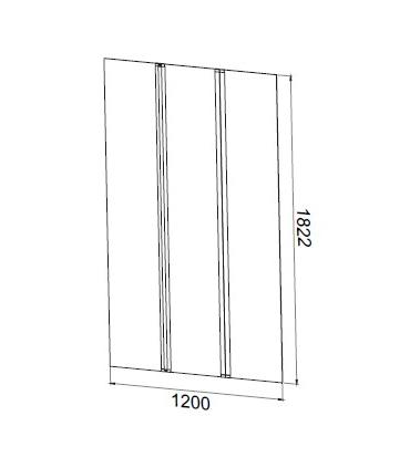 Barrière anti-contagion en acrylique avec profil