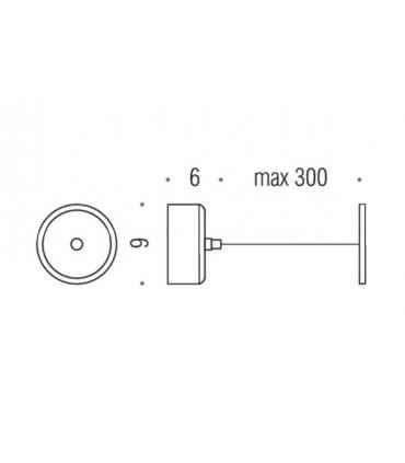 Filo stendibiancheria Colombo serie hotellerie b9965 cromo fino a 3mt