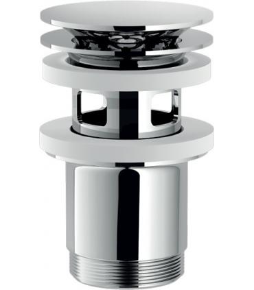 Push-button drain for wash-basin