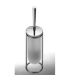 Colombo toilet brush holder luna series with satin glass art.B0106