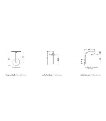 Ceramica Flaminia shower head One 112084 series