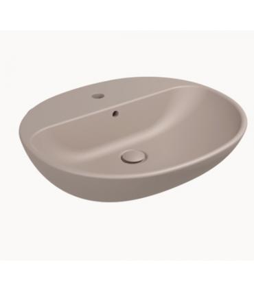 Lavabo à poser / suspendu monotrou Flaminia Nuda avec plans