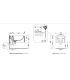 Flaminia wall hung bidet Astra AS218 series