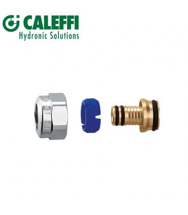 Connection multilayer pipes, Caleffi 679 DARCAL, chrome