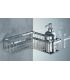 Shower-bathtub grid mixer colombo items holder b9614 chrome.