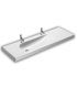 Lavabo suspendeux 150 cm double trou collection Grandangle