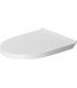 Enveloping toilet seat for toilet, Duravit, Durastyle made of resin