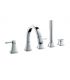 Taps for bathtub edge Grohe collection grandera with spout and hand shower
