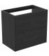 Armoire plaquée 2 tiroirs Ideal Standard Conca sans dessus