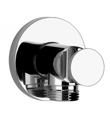 GESSI Water inlet and support for hand shower collection Emporio Via Bagutta chrome