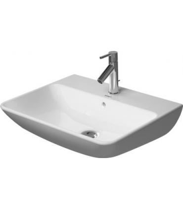 Duravit, lavabo a parete monoforo, ME by Starck bianco