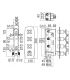 Thermostatic shower built in mixer Nobili Carlos Primero