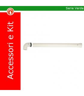 Kit horizontal tirage  force' 80 pour chaudieres a'    condensation collection vert IMMERGAS  3.015254