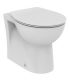 Wc filo parete a pavimento Ceramica Dolomite Quarzo E0709