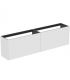 Mobile slim lacquered 2 drawers Ideal Standard Conca without top