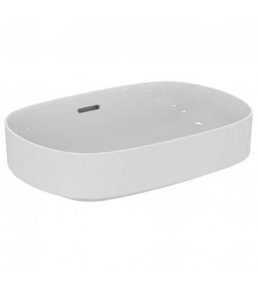 Lavabo da appoggio ovale Ideal Standard Linda-X con troppopieno