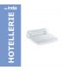 Folding shower seat for shower basic, Inda, collection Hotellerie