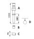 Passant a' l'exterieur toit 80/125 en polypropylene Vaillant 303200