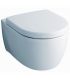 Wc sospeso Geberit serie Icon Rimfree