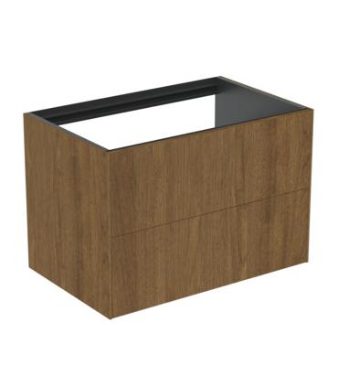 Meuble sous-vasque Ideal Standard 2 tiroirs avec lavabo sans dessus