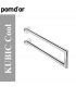 Cosmic Kubic Cool 331401 double chrome cantilever towel rail