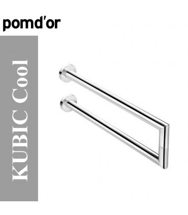 Cosmic Kubic Cool 331401 double chrome cantilever towel rail