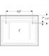 Specchio bagno con illuinazione a LED Geberit serie Xeno2