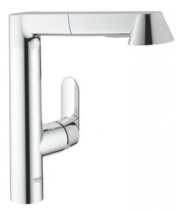 Kitchen mixer with extractable hand shower Grohe collection K7