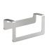 Towel ring series over art.B7031 in stainless steel aisi 316l finish satin dimensions l.22 - p.6,5 - h.10cm Dowel installation