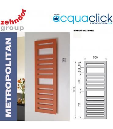 Scaldasalviette ad acqua calda Zehnder Metropolitan versione ritmata