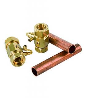 Set stopvalves straight 3/4'' heating Vaillant 306201