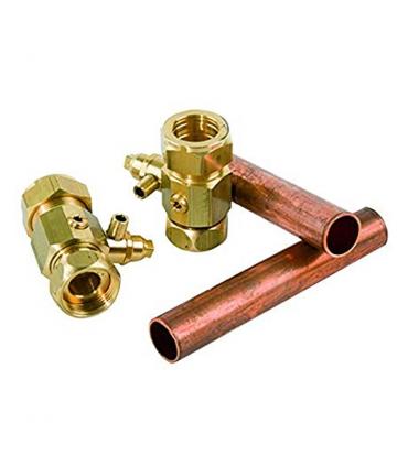 Set stopvalves straight 3/4'' heating Vaillant 306201