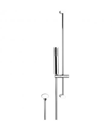 Gessi, rail slider complete, collection oval, 23142, chrome